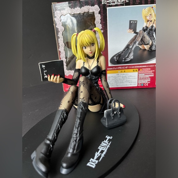 Anime figure, Death Note Misa Amane Figure 1/6 Black Moe Art Collection Limited - Picture 11 of 16